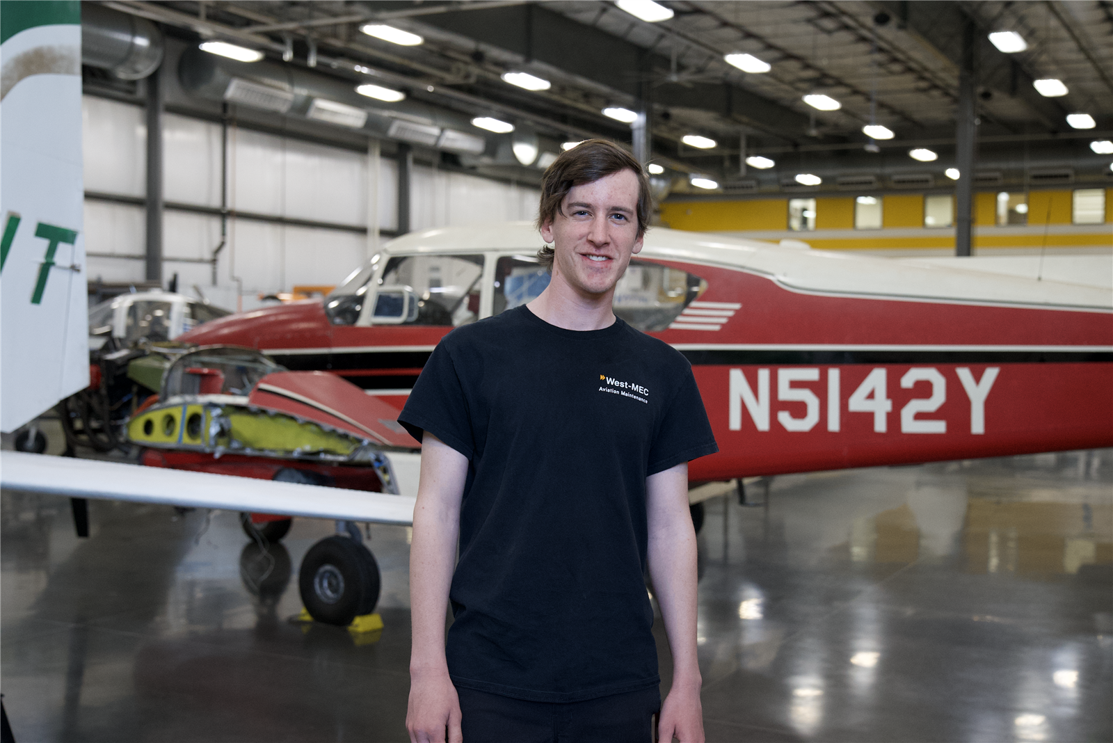 First-Year Student Blazes New Trail for Aviation Program
